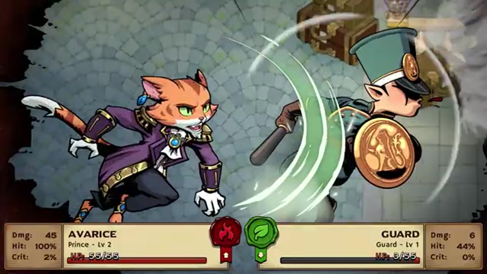 Ledgerbound in-game scene from an official YouTube trailer